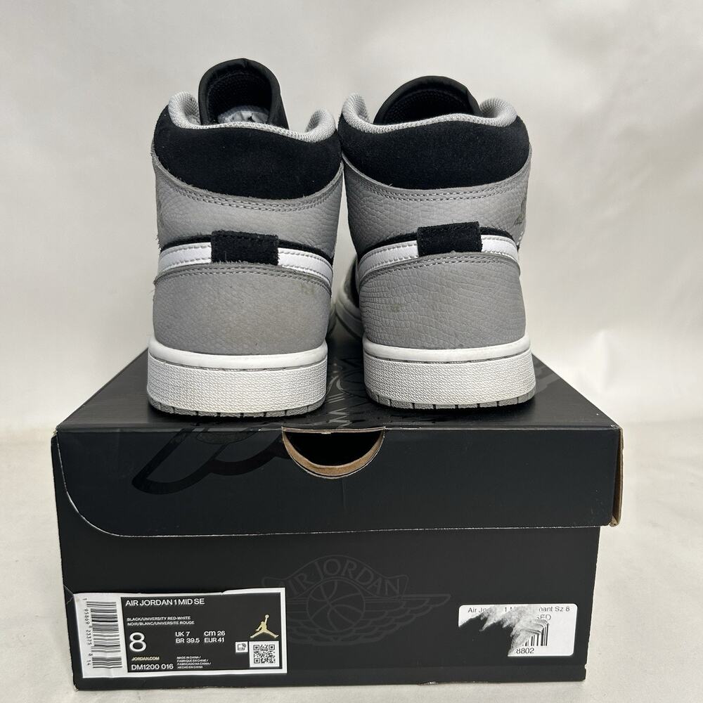 Nike Air Jordan 1 Mid Retro SE “Elephant Toe/Cement Grey” - Picture 4 of 10
